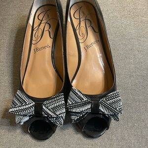 JRenee black patent never worn size 10W originally $85